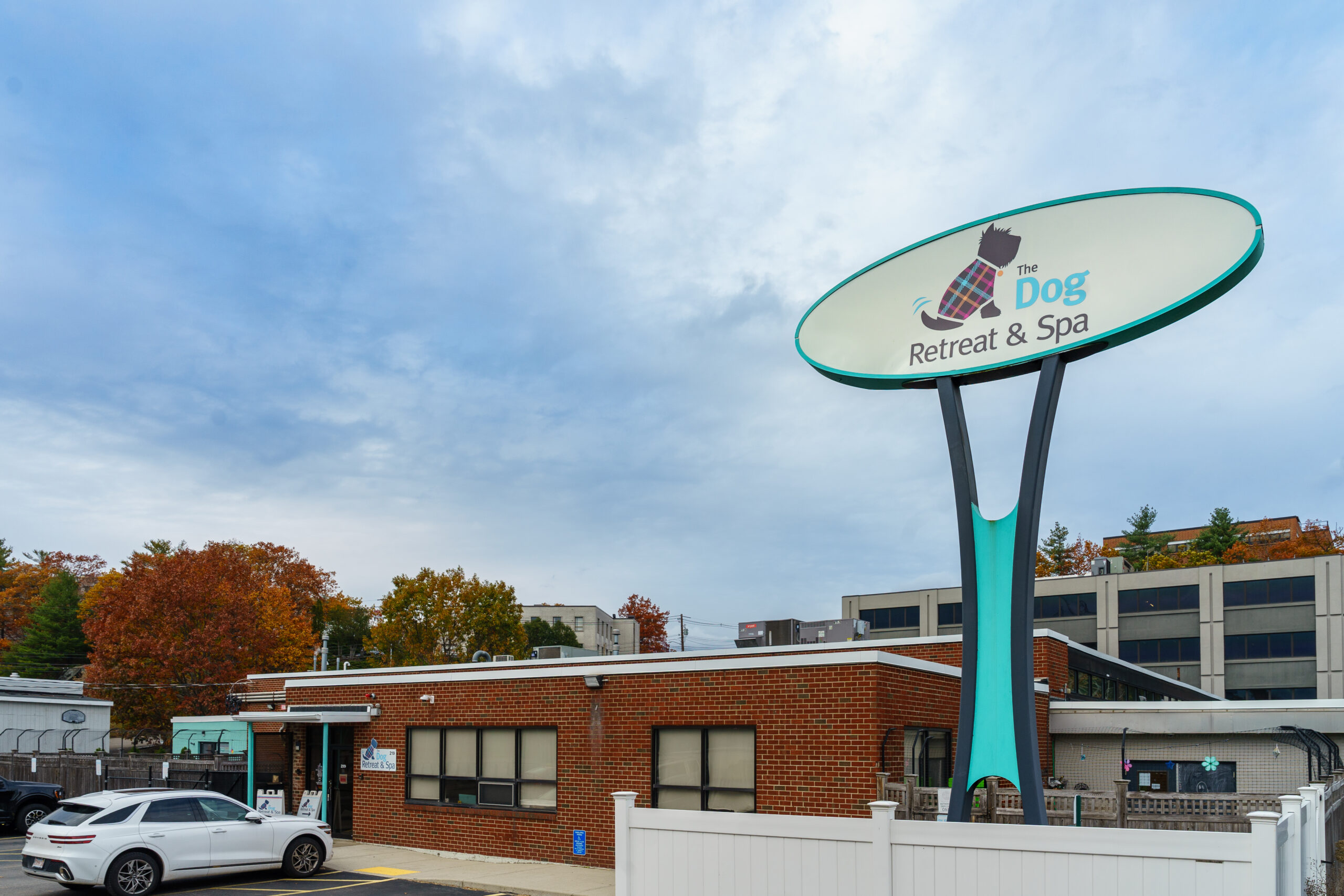 visting the dog retreat & spa